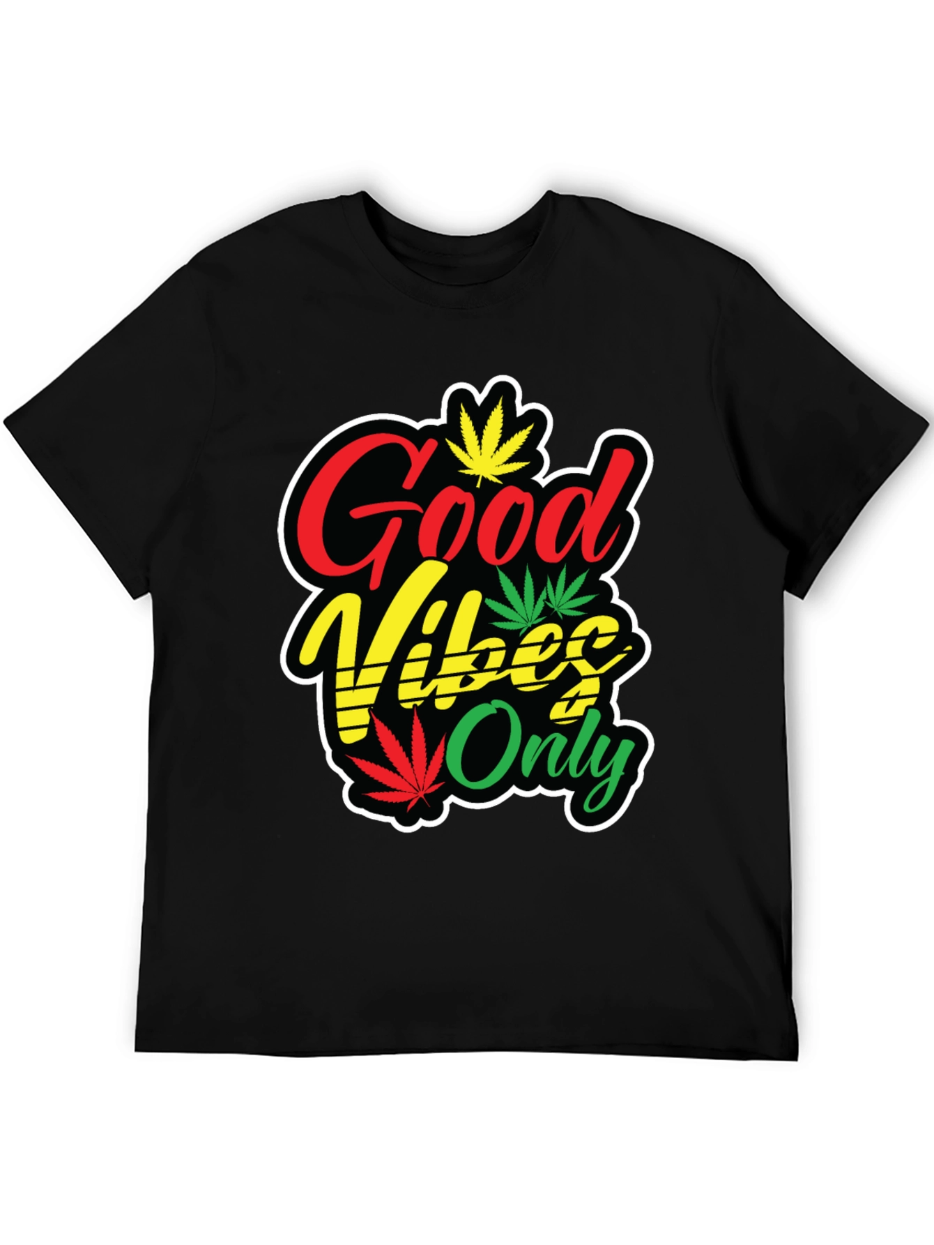 Good Vibes Only Rasta T-Shirt