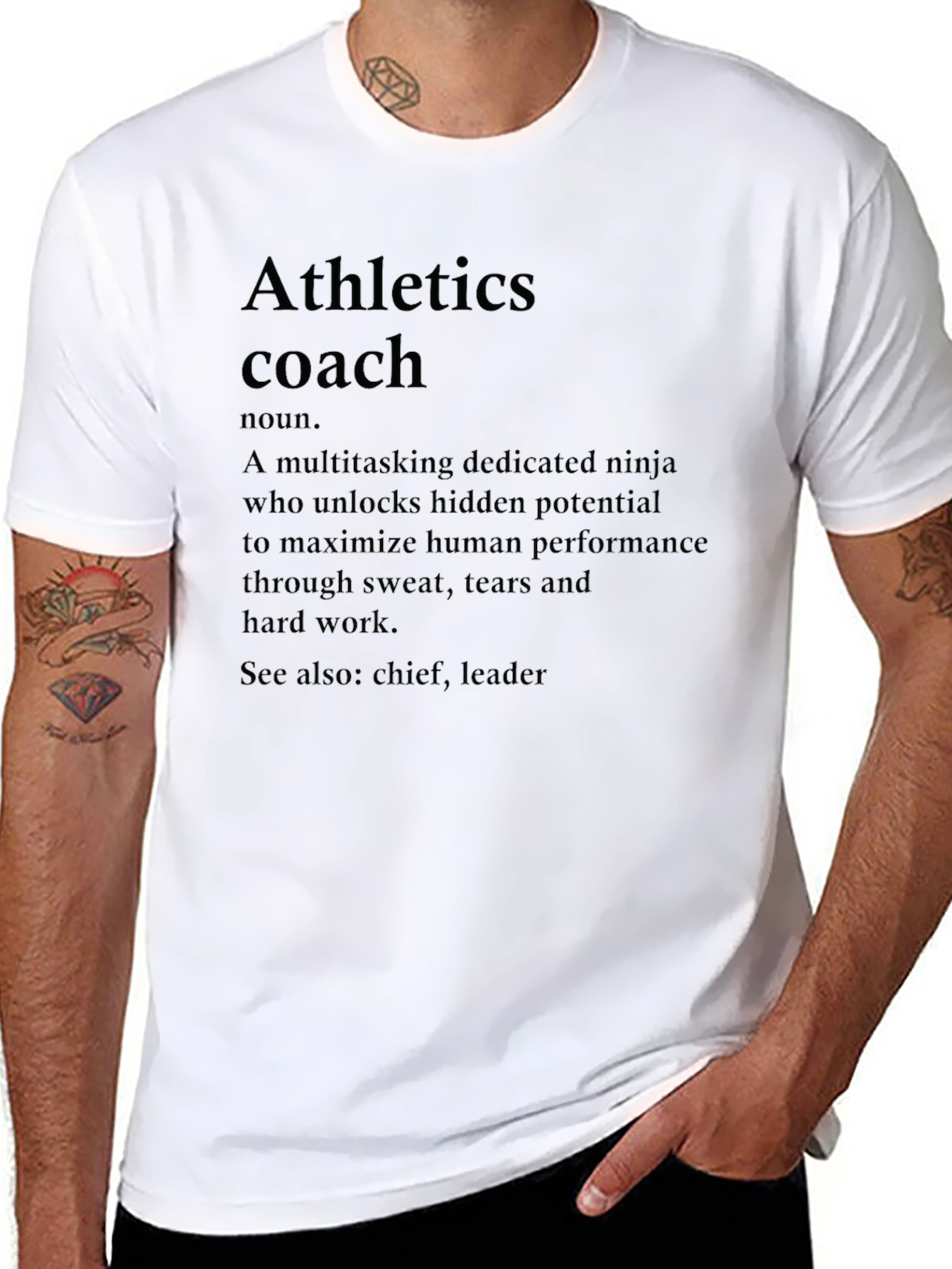 Athletics Coach Definition T-Shirt
