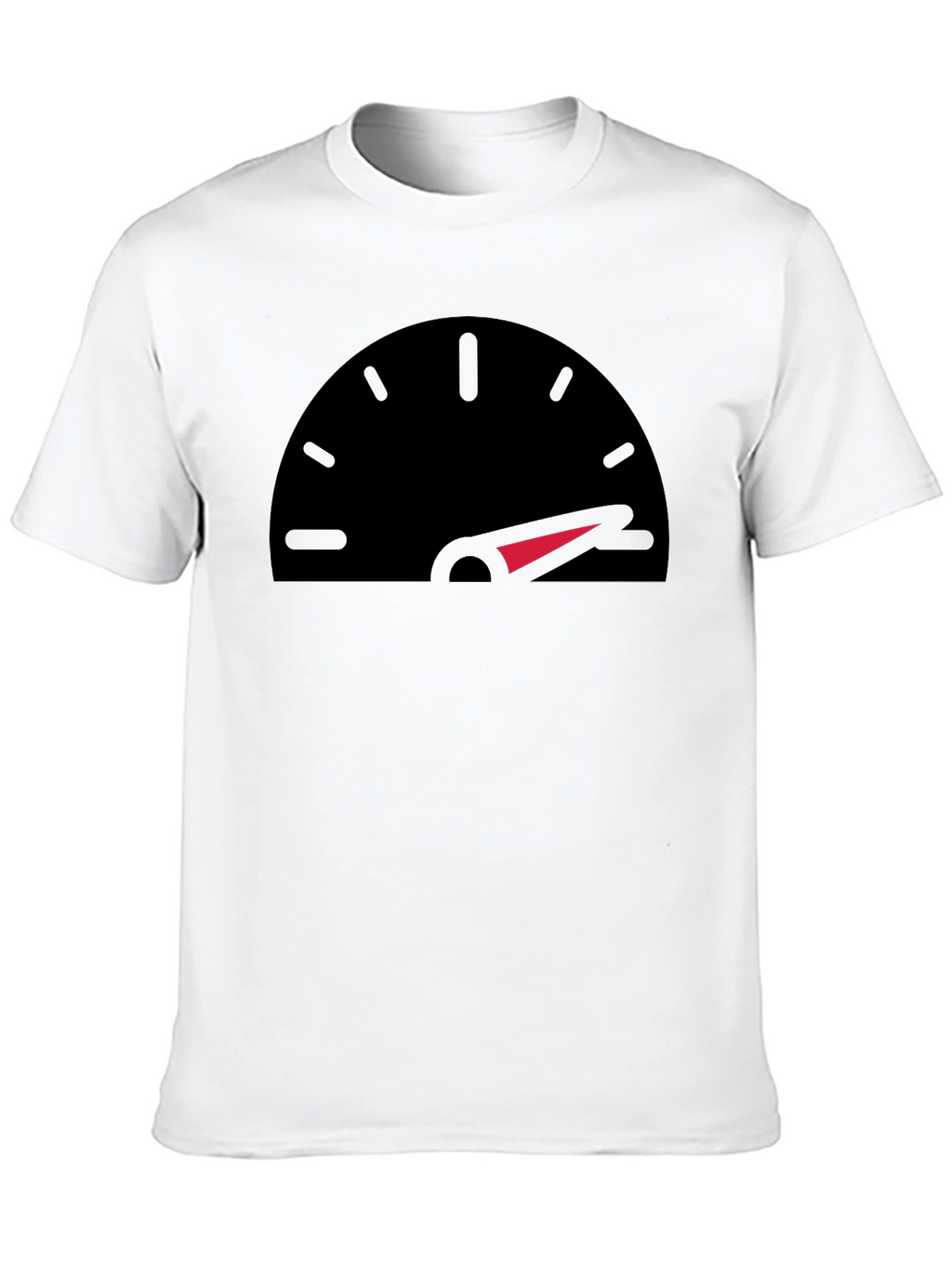 Speedometer Graphic Black T-Shirt