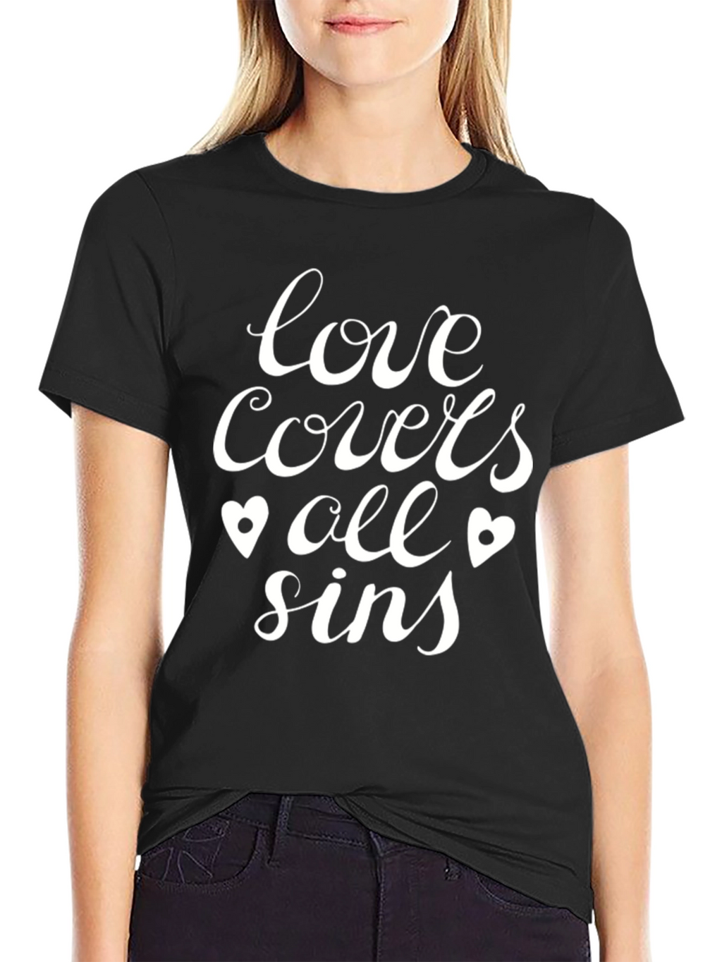 Love Covers All Sins Graphic Tee
