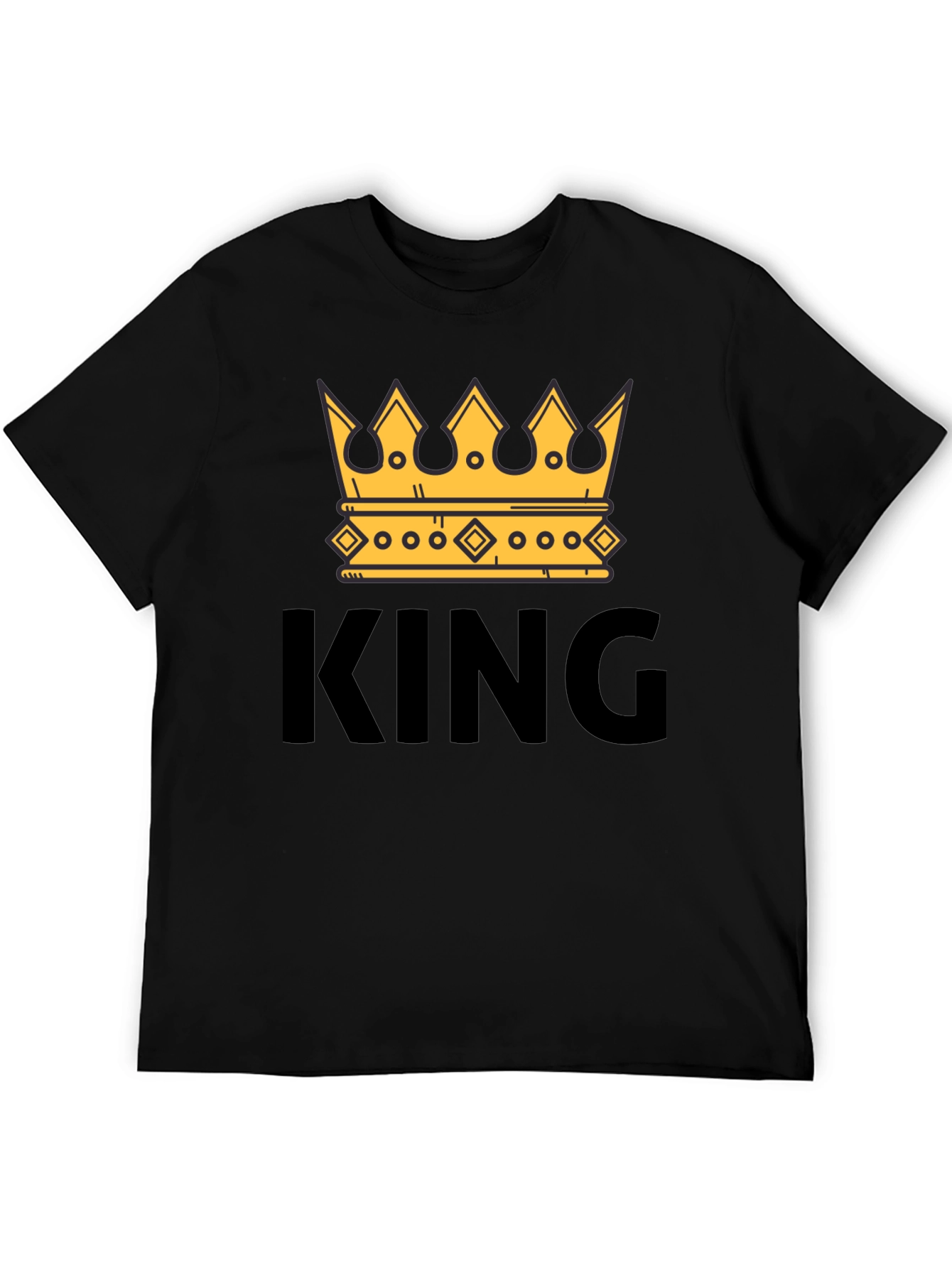 King Crown Graphic T-Shirt - Trendy Mens Tee