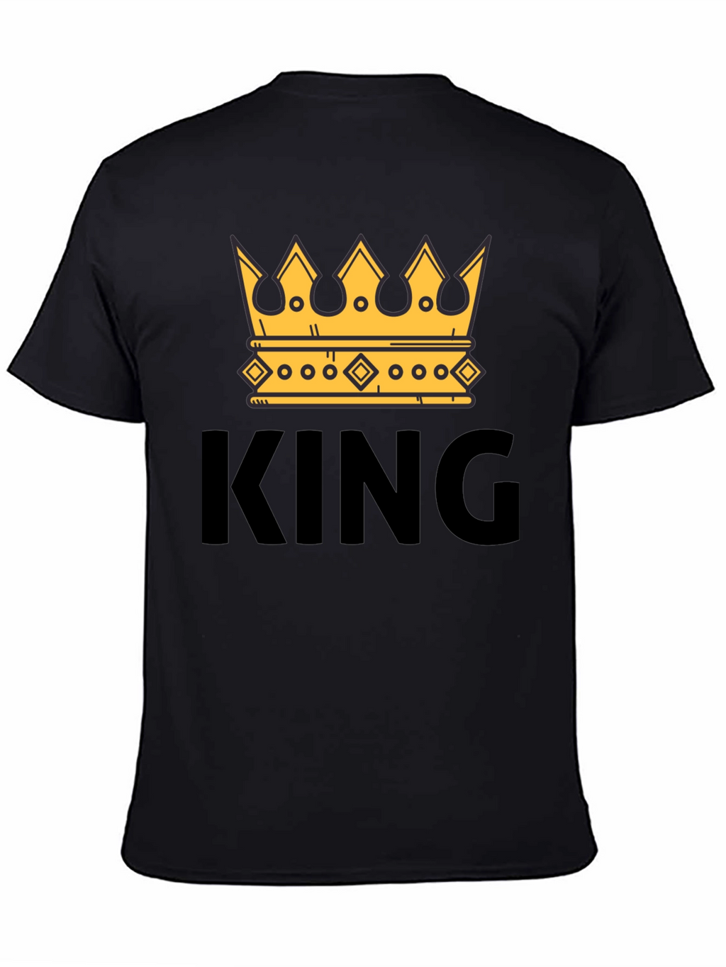 King Crown Graphic T-Shirt - Trendy Mens Tee