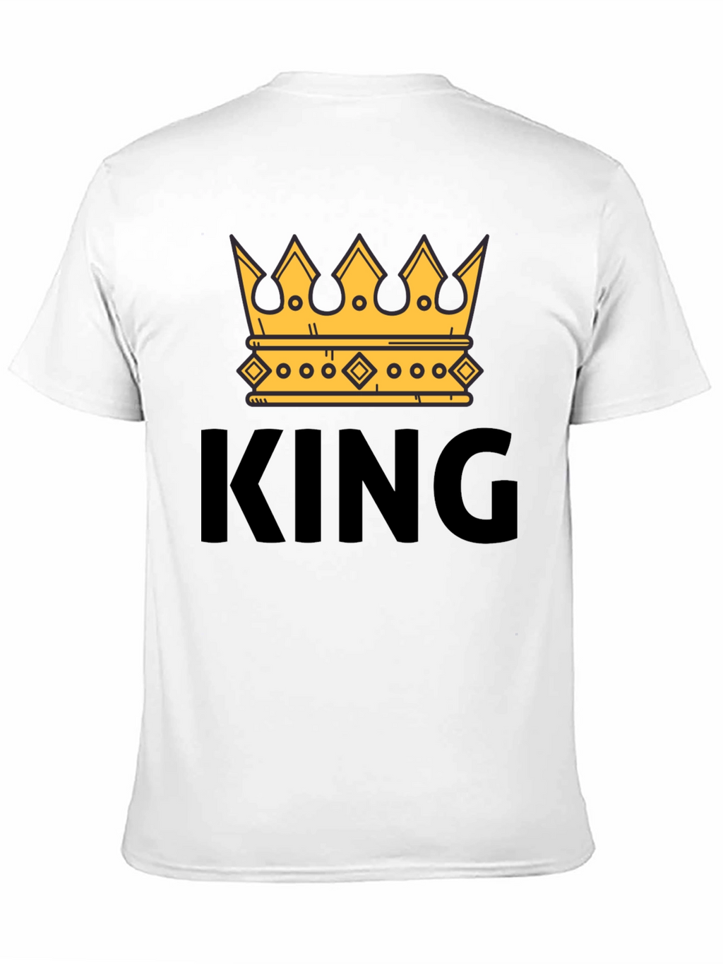 King Crown Graphic T-Shirt - Trendy Mens Tee