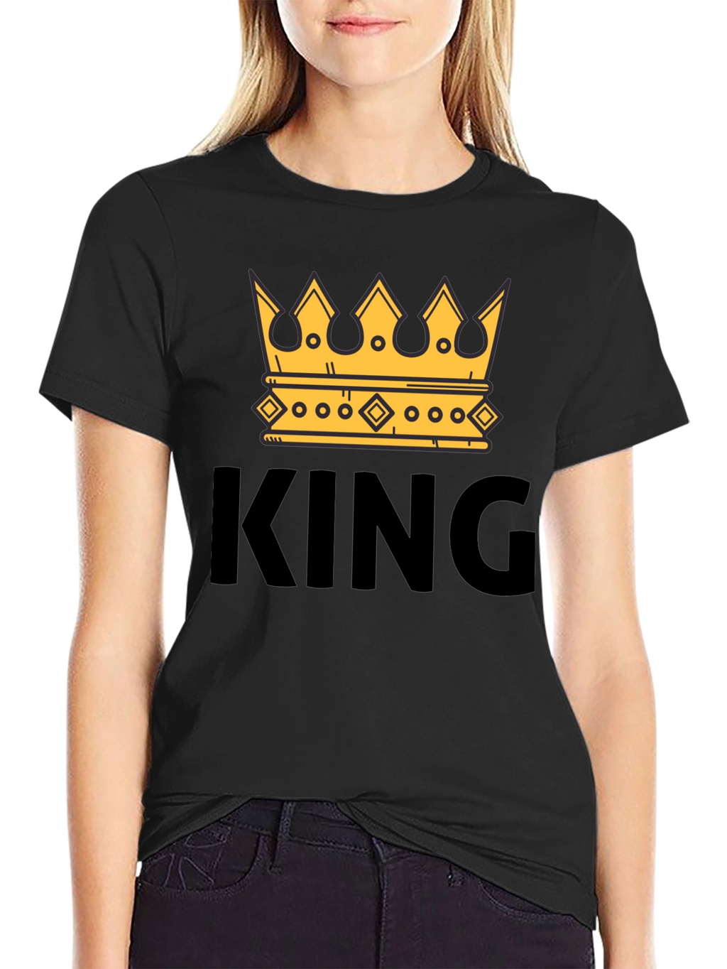 King Crown Graphic T-Shirt - Trendy Mens Tee