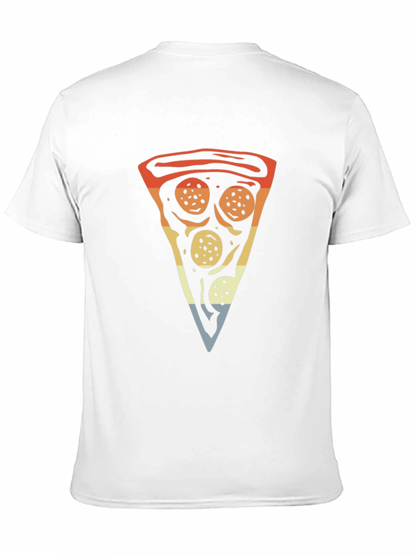 Pizza Slice Graphic T-Shirt - Retro Style