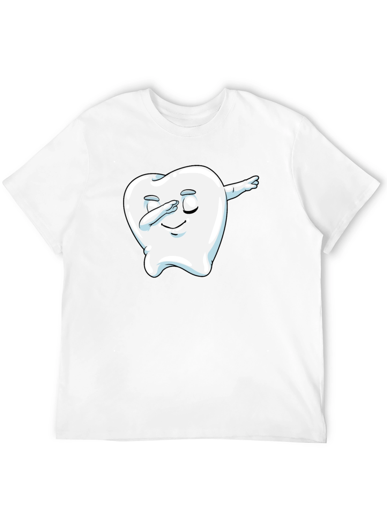 Dabbing Tooth Graphic Tee - Black T-Shirt