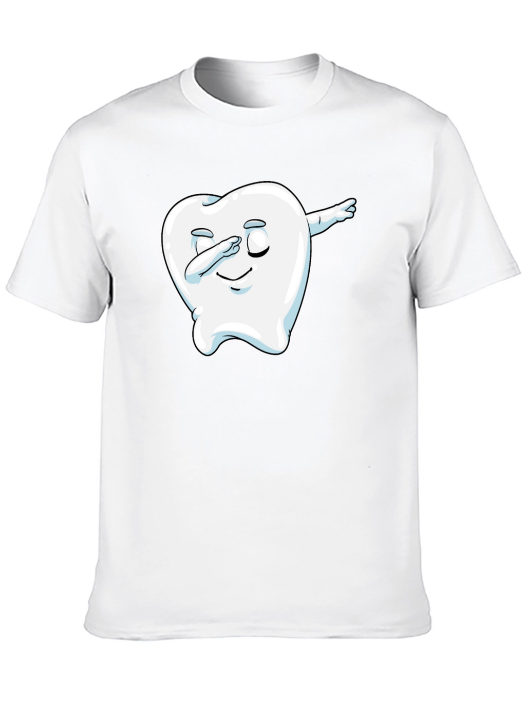 Dabbing Tooth Graphic Tee - Black T-Shirt