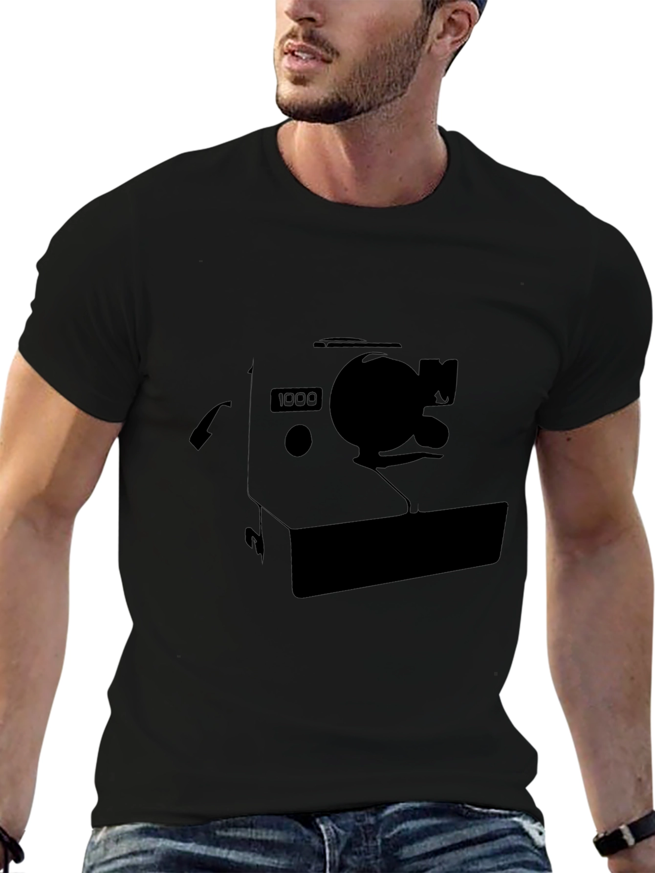 Retro Camera Graphic T-Shirt - Classic Style