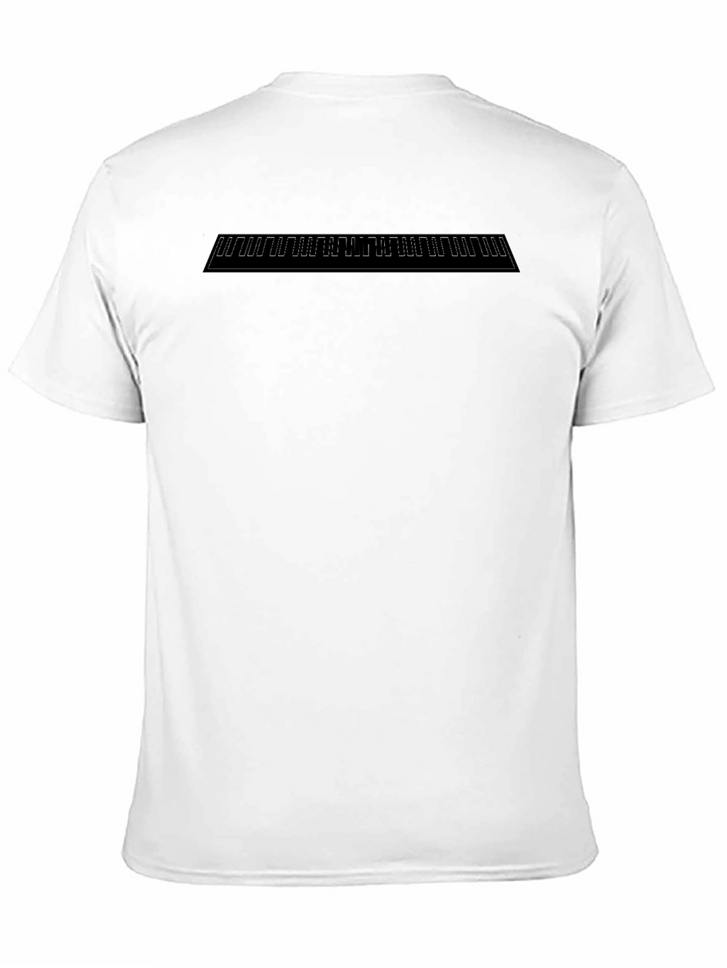Minimalist Geometric Graphic Black T-Shirt