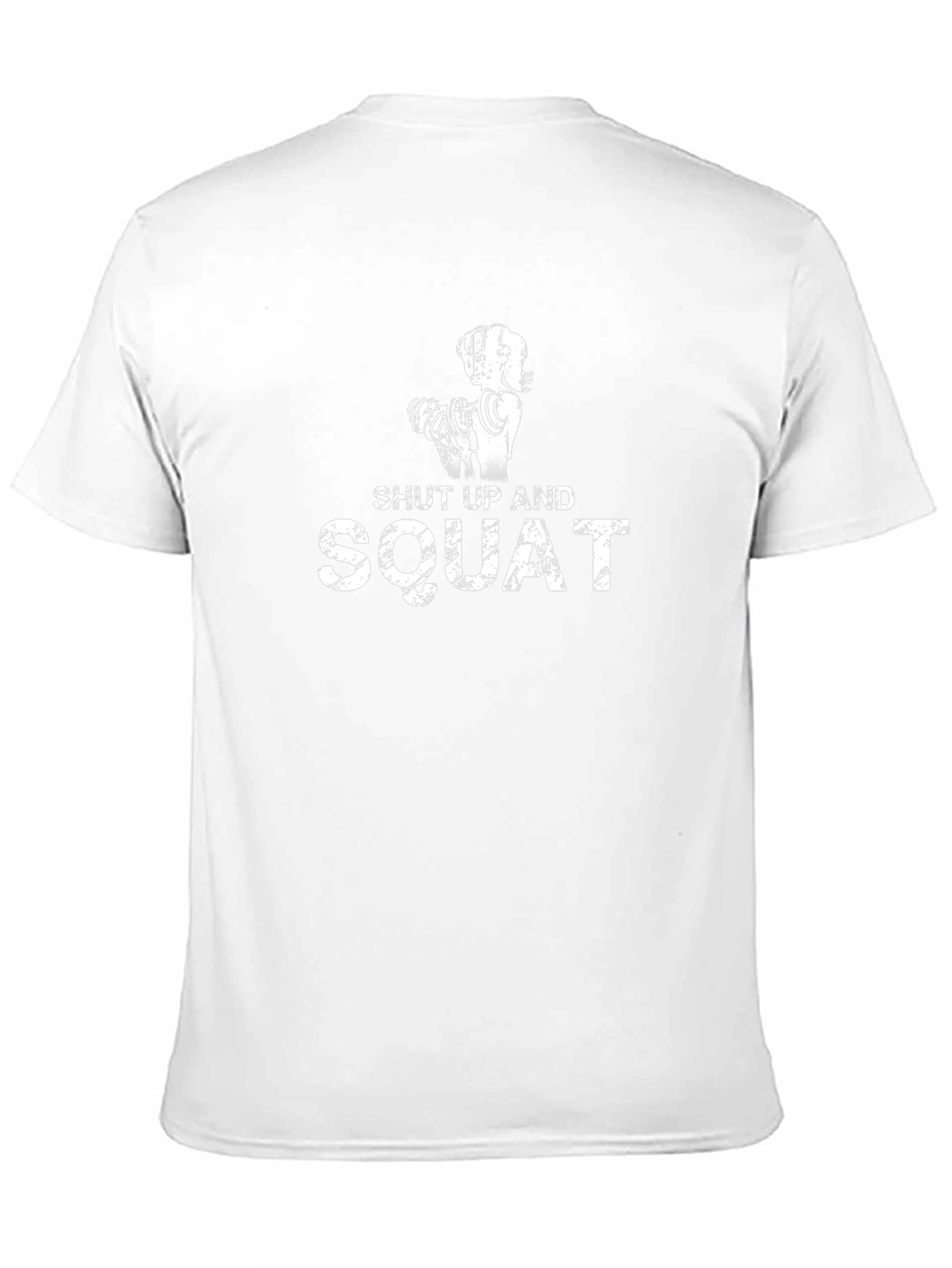 Shut Up And Squat Mens Black Graphic T-Shirt