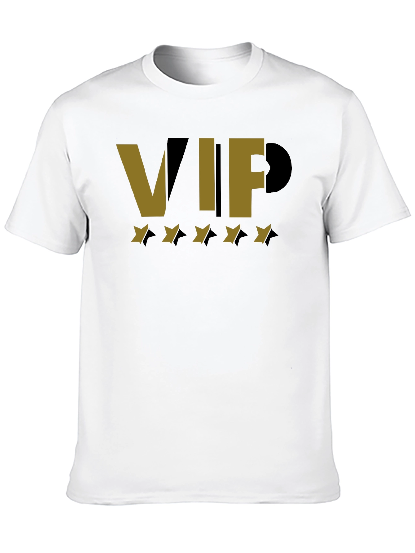 VIP Star Graphic Black T-Shirt