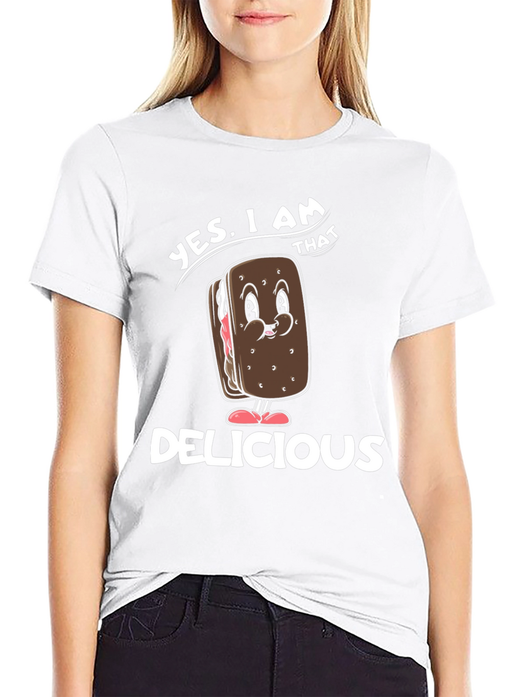 Delicious Ice Cream Sandwich Graphic Tee
