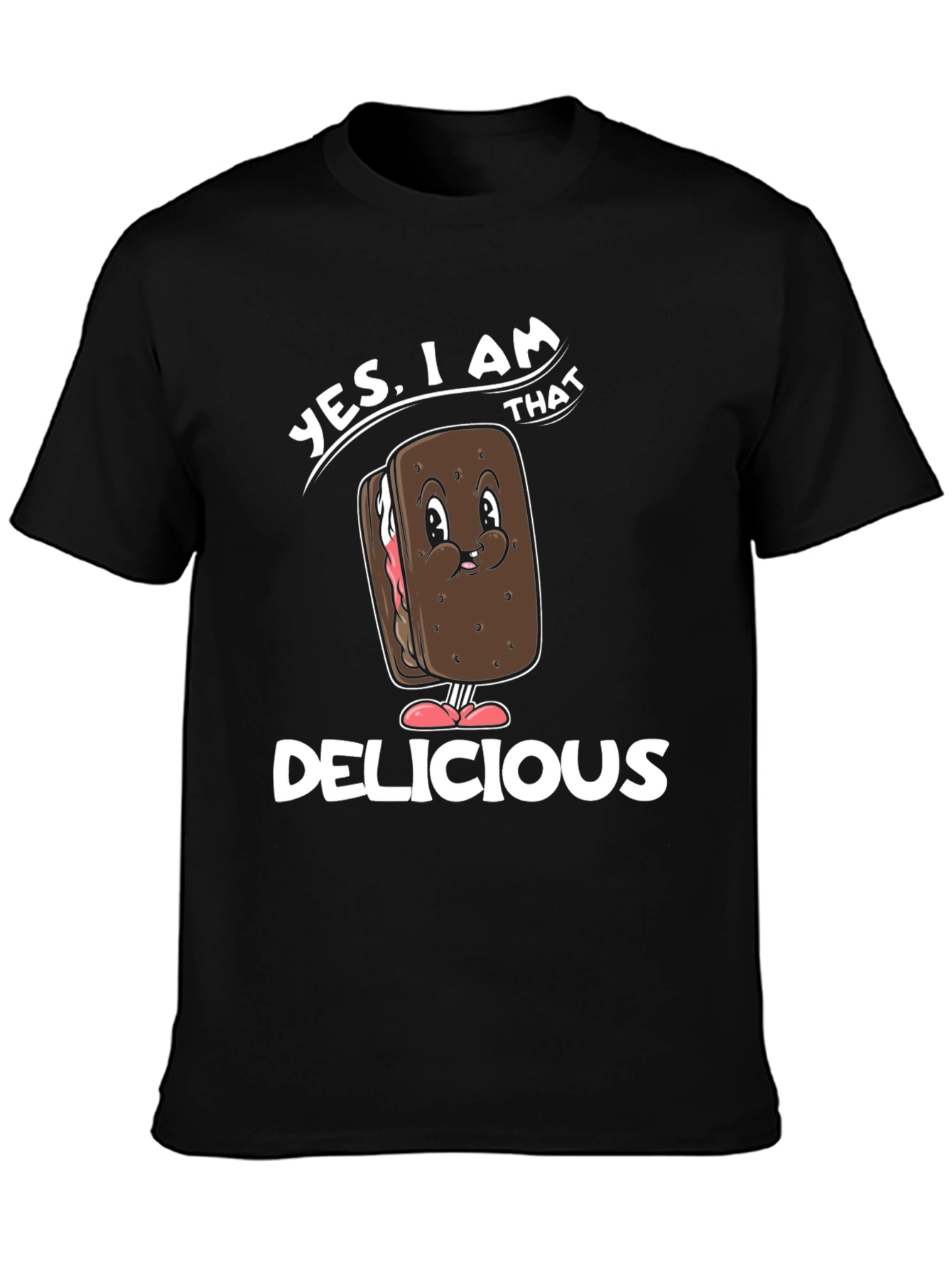 Delicious Ice Cream Sandwich Graphic Tee