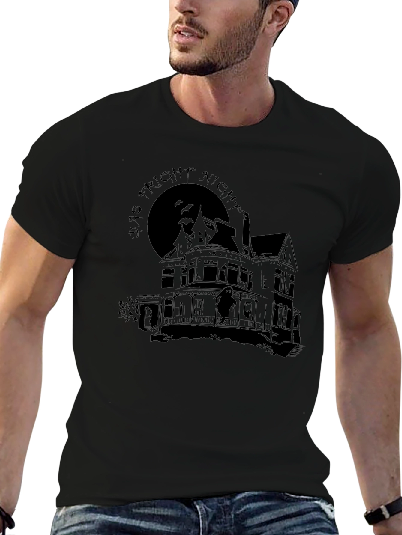 Spooky Fright Night Graphic Tee