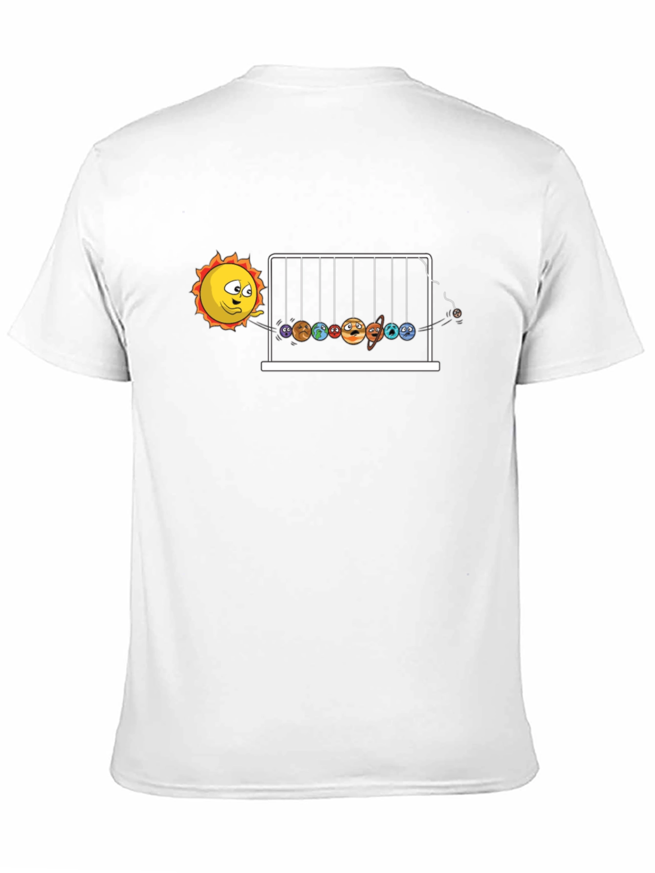 Planetary Newtons Cradle Graphic Tee