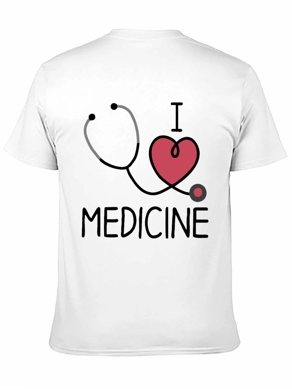 I Love Medicine Graphic T-Shirt - Black