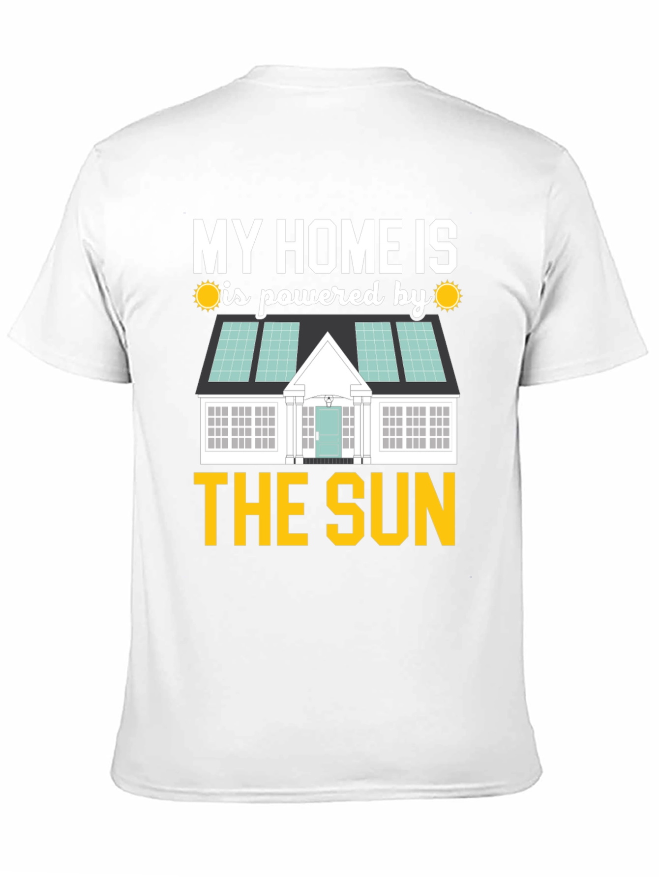Eco-Friendly Solar Powered Home T-Shirt