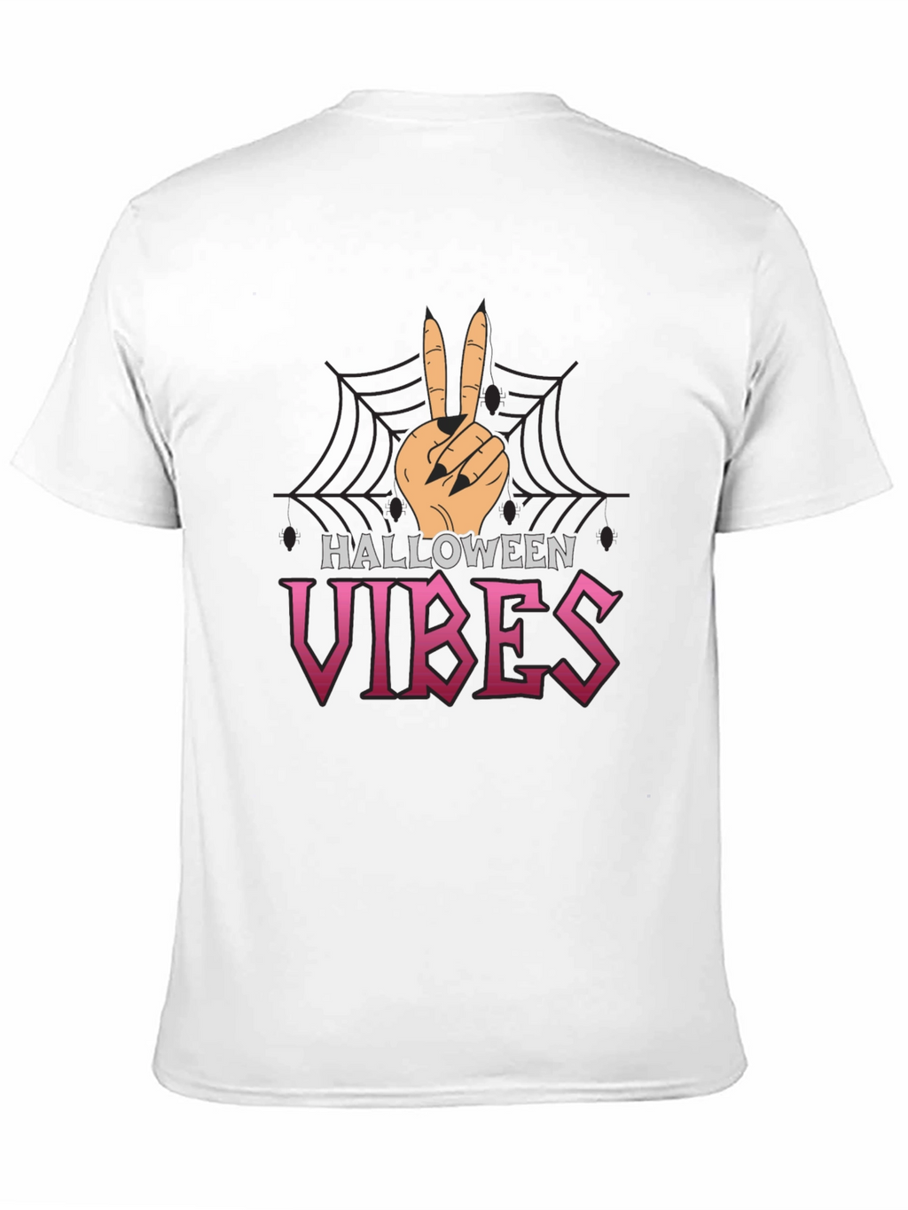Halloween Vibes Peace Sign T-Shirt