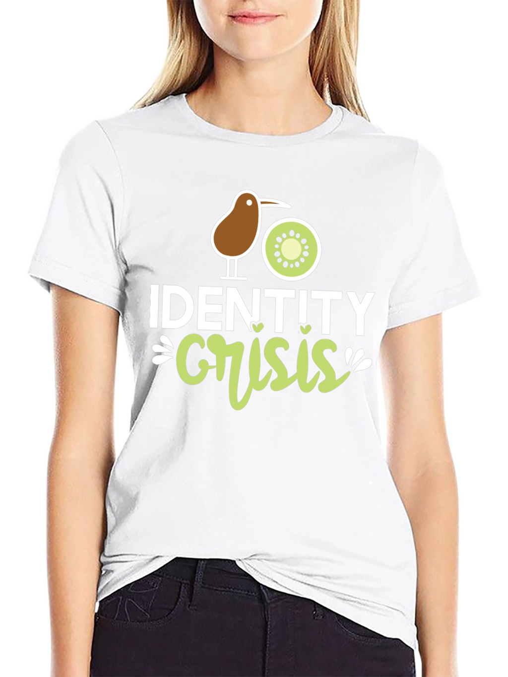 Identity Crisis Kiwi Graphic T-Shirt