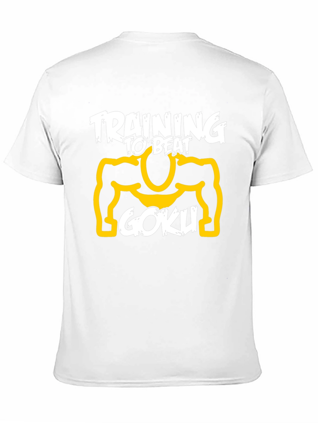 Training to Beat Goku Black T-Shirt