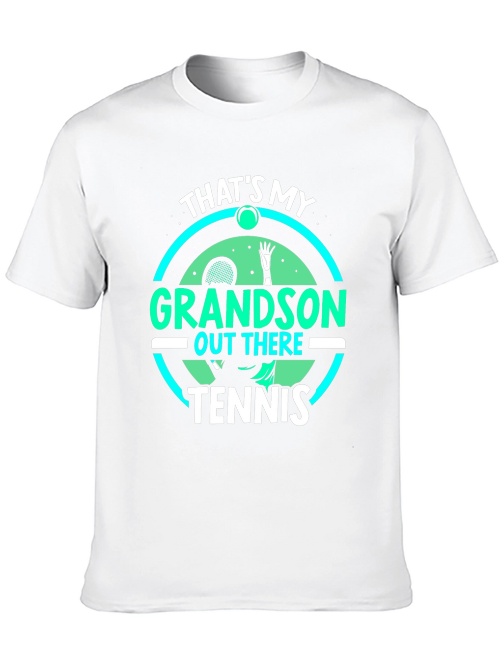 Thats My Grandson Tennis T-Shirt