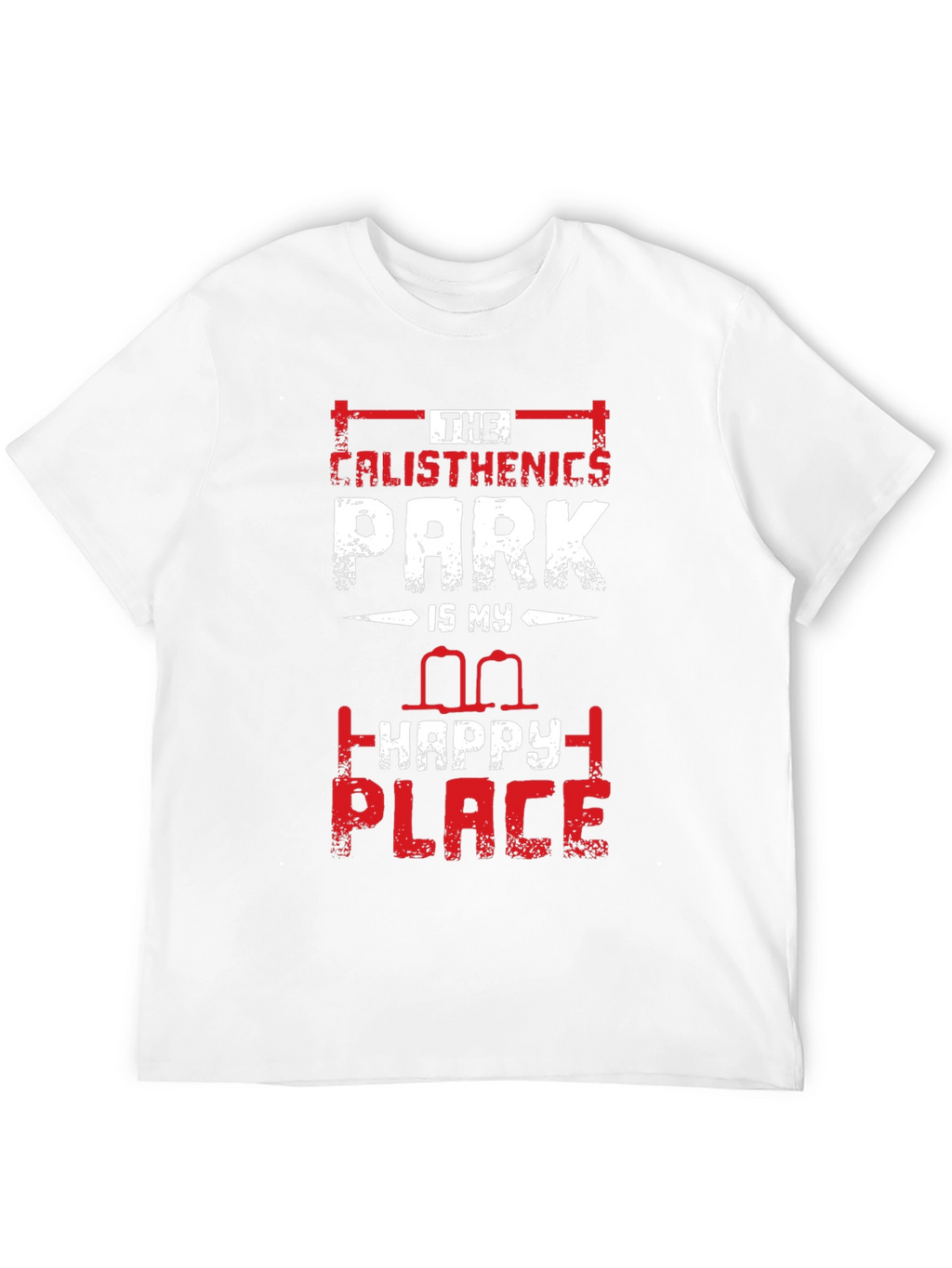 Calisthenics Park Happy Place Graphic T-Shirt