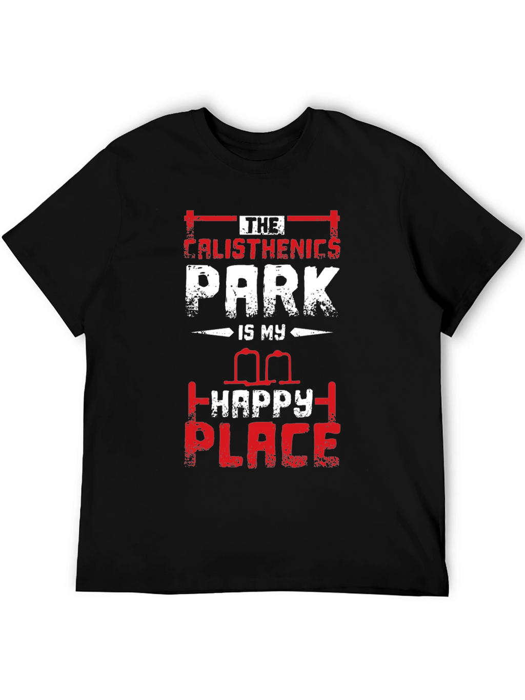 Calisthenics Park Happy Place Graphic T-Shirt