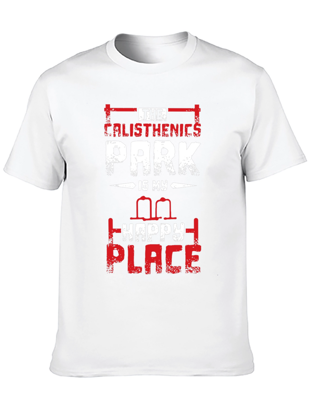 Calisthenics Park Happy Place Graphic T-Shirt