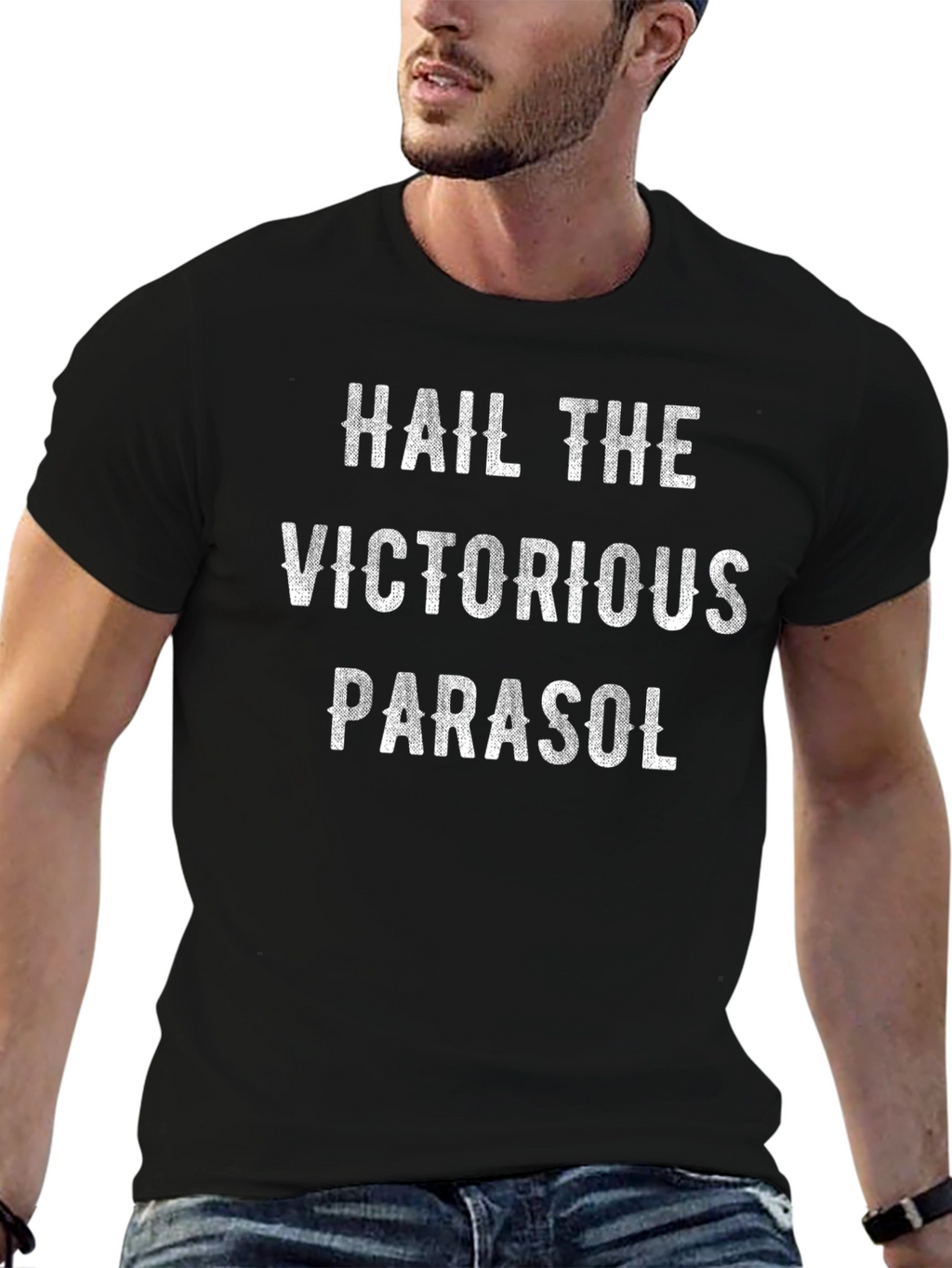 Hail the Victorious Parasol Graphic Tee