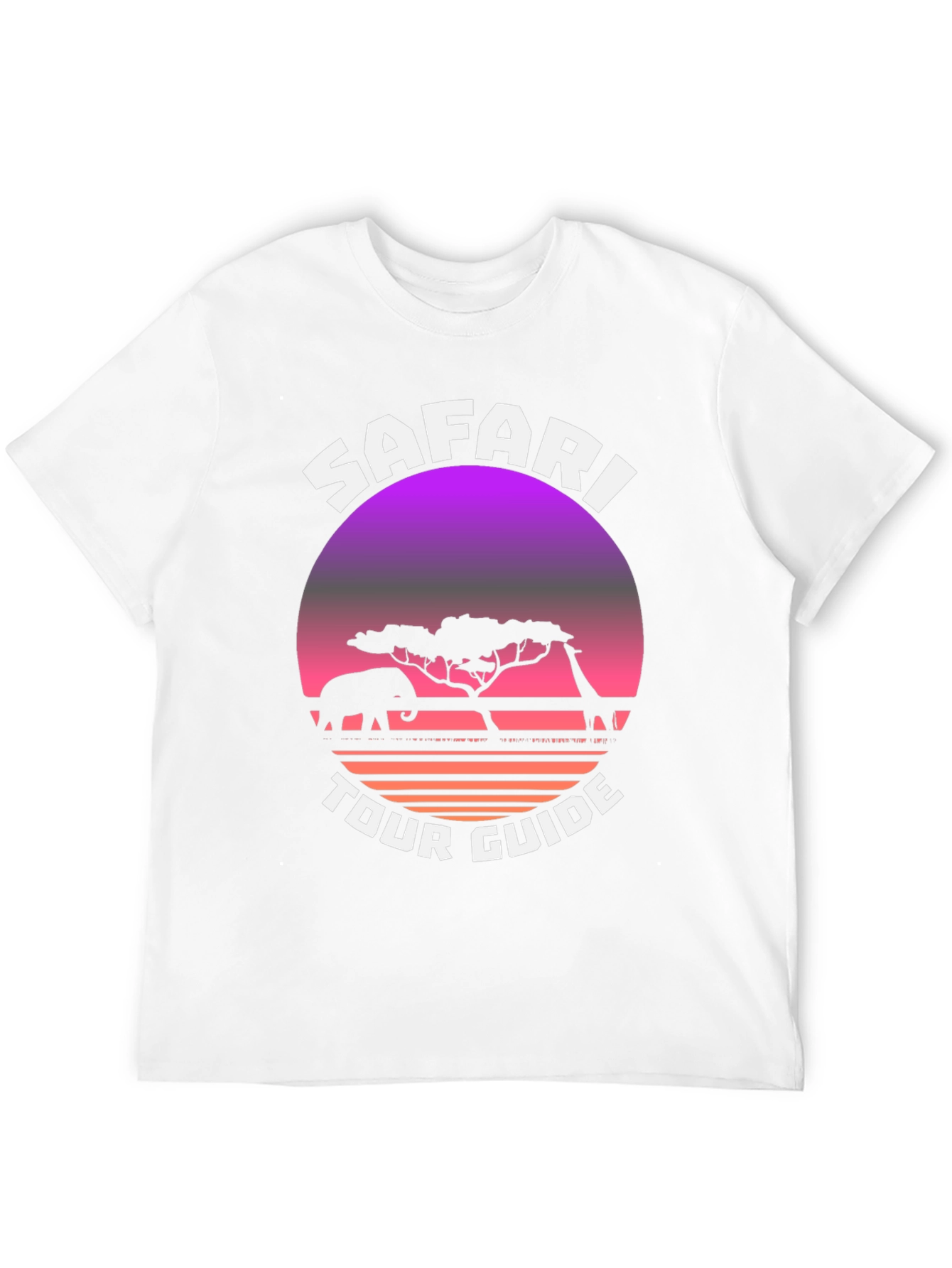 Safari Tour Guide Graphic T-Shirt