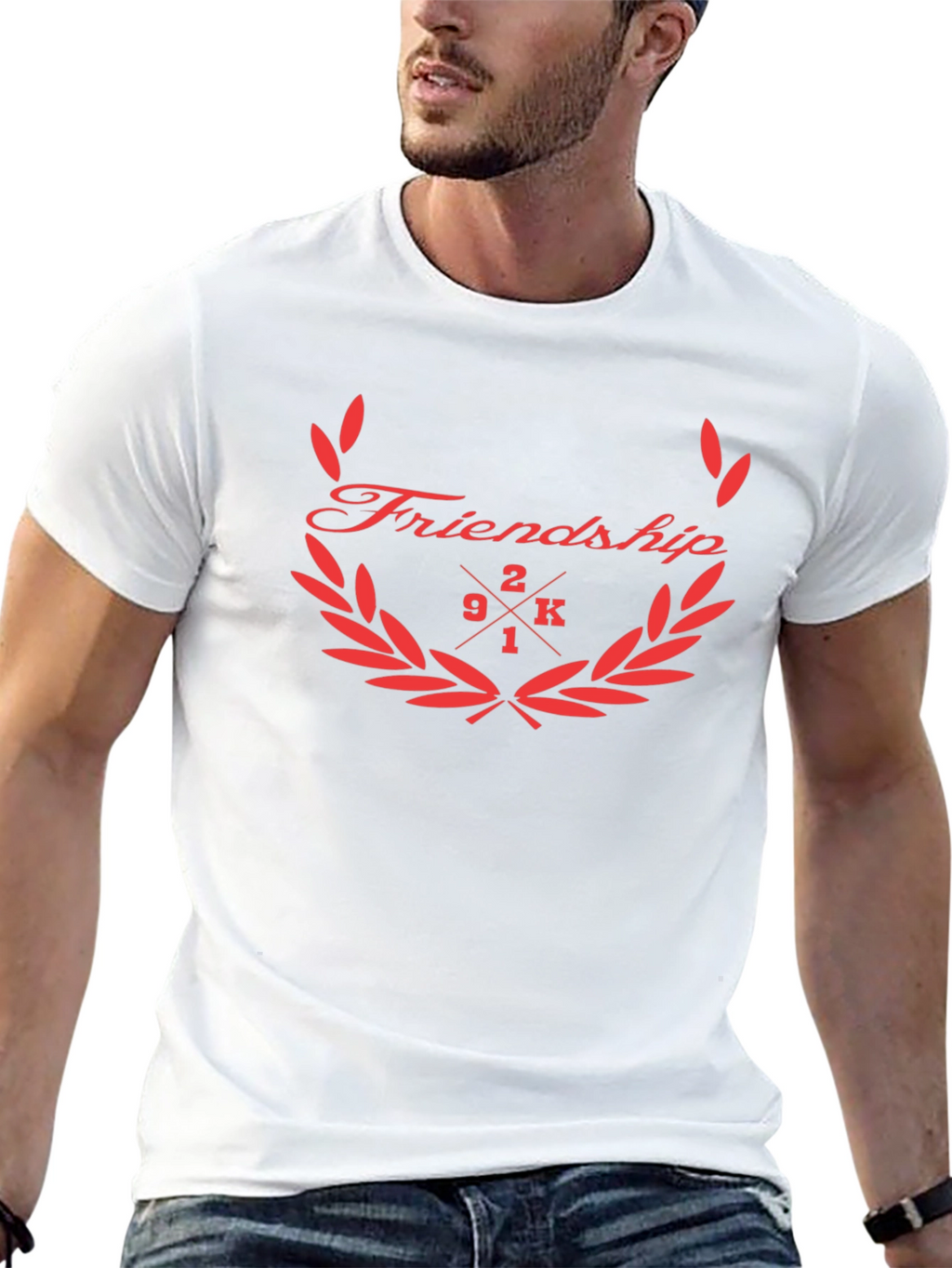 Friendship 2K1 Mens Black T-Shirt