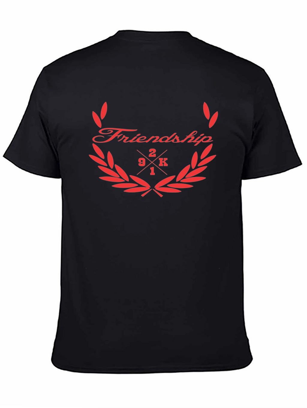 Friendship 2K1 Mens Black T-Shirt