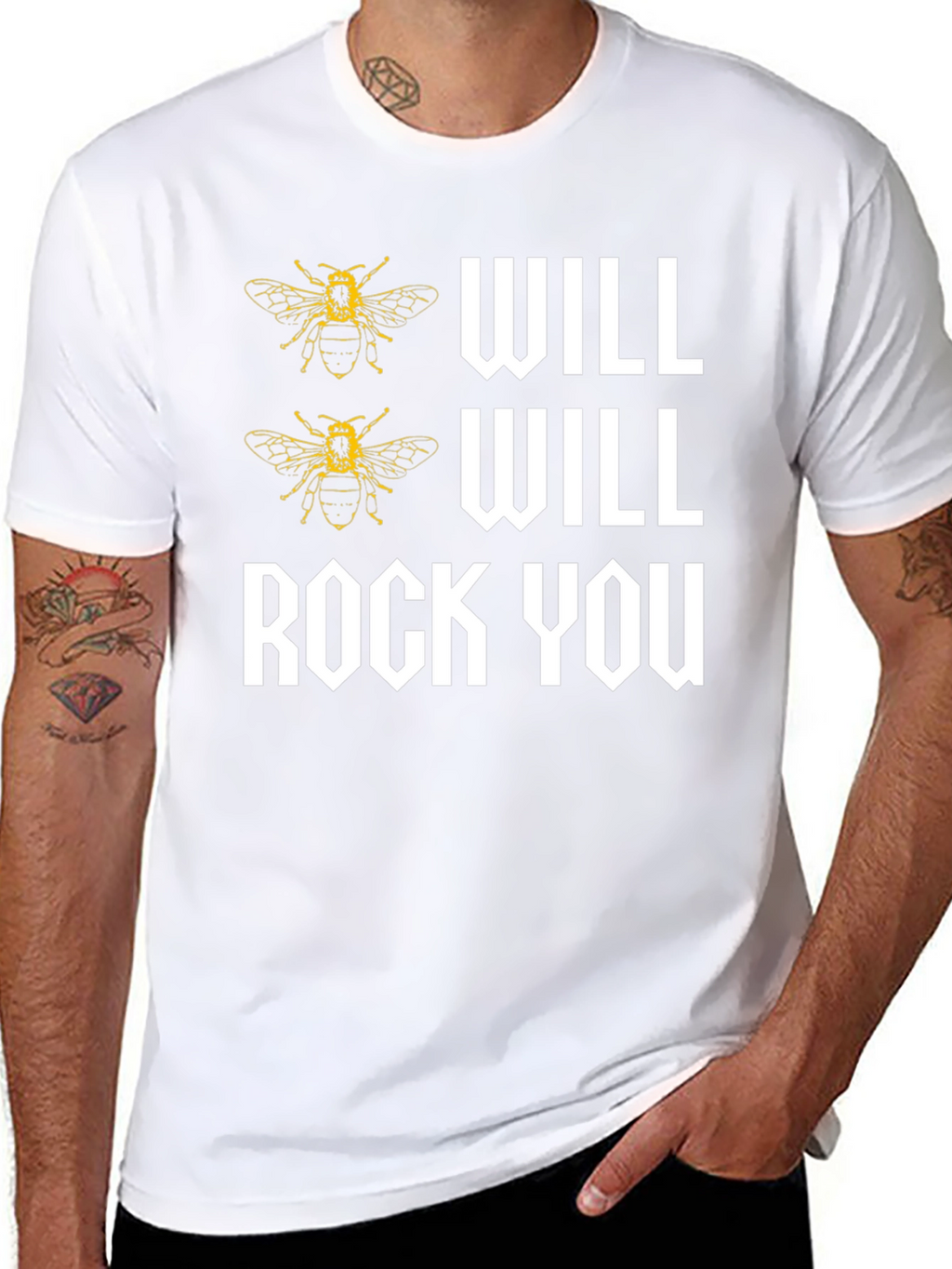 Bee Will Rock You T-Shirt