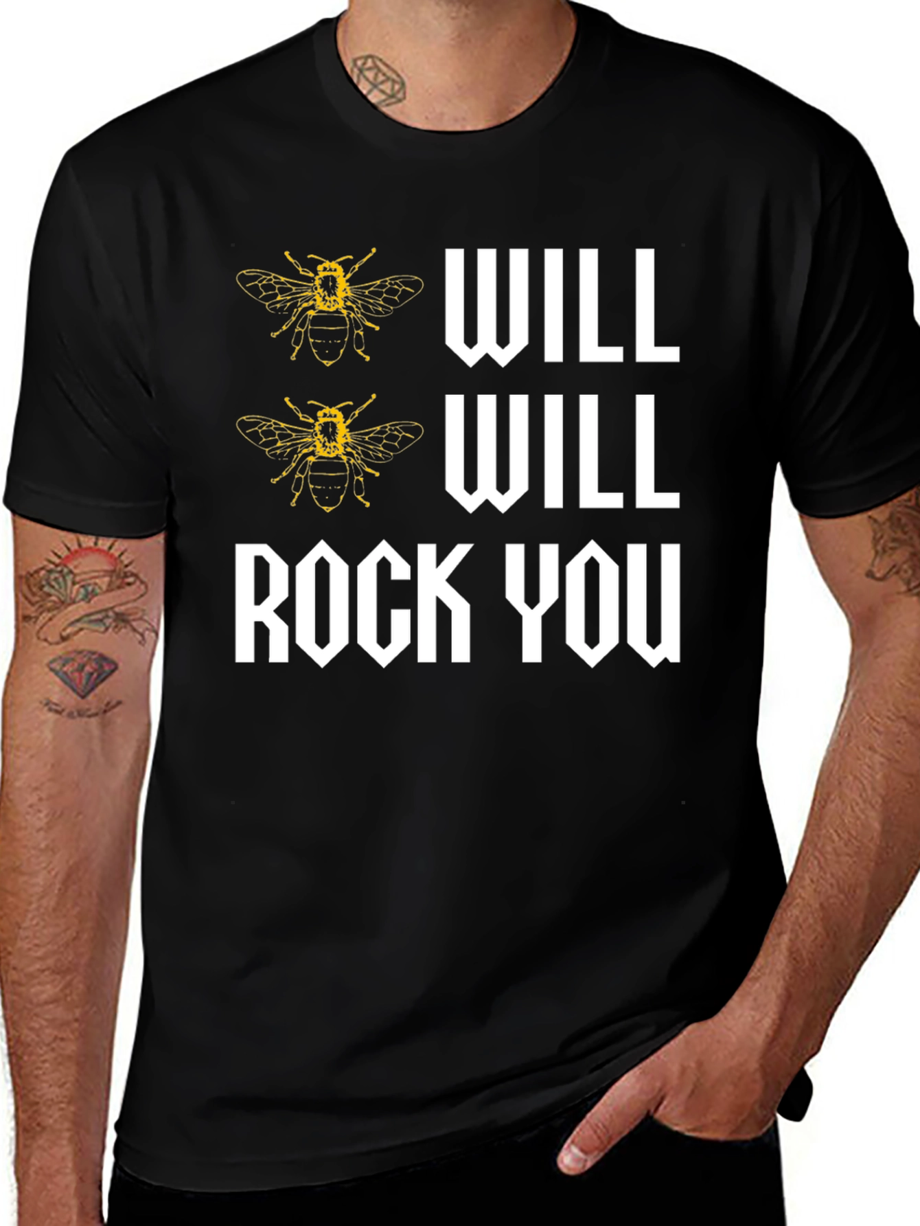 Bee Will Rock You T-Shirt