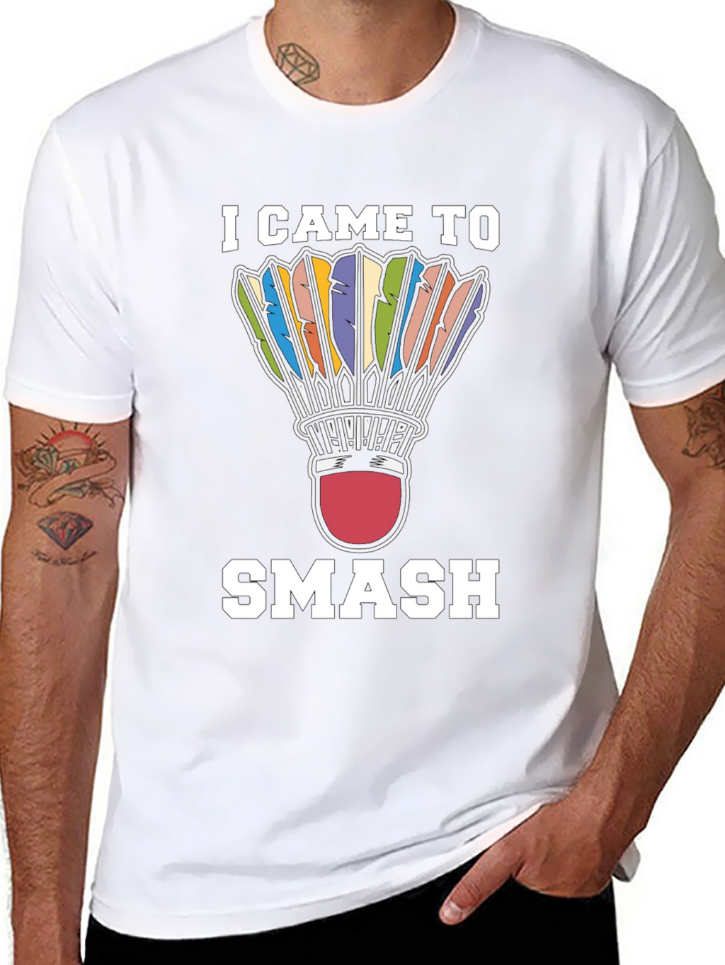 Smash Badminton T-Shirt