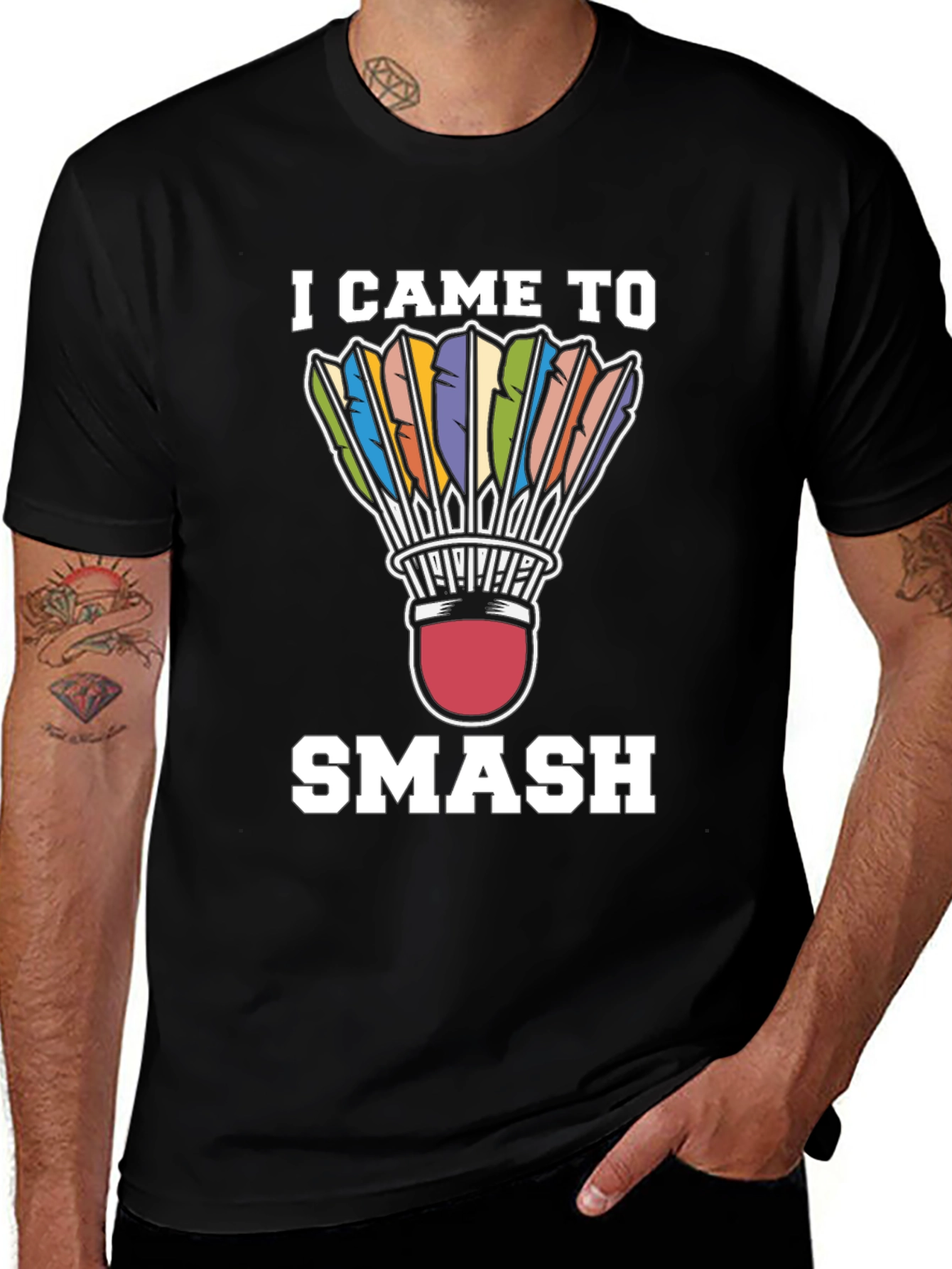 Smash Badminton T-Shirt