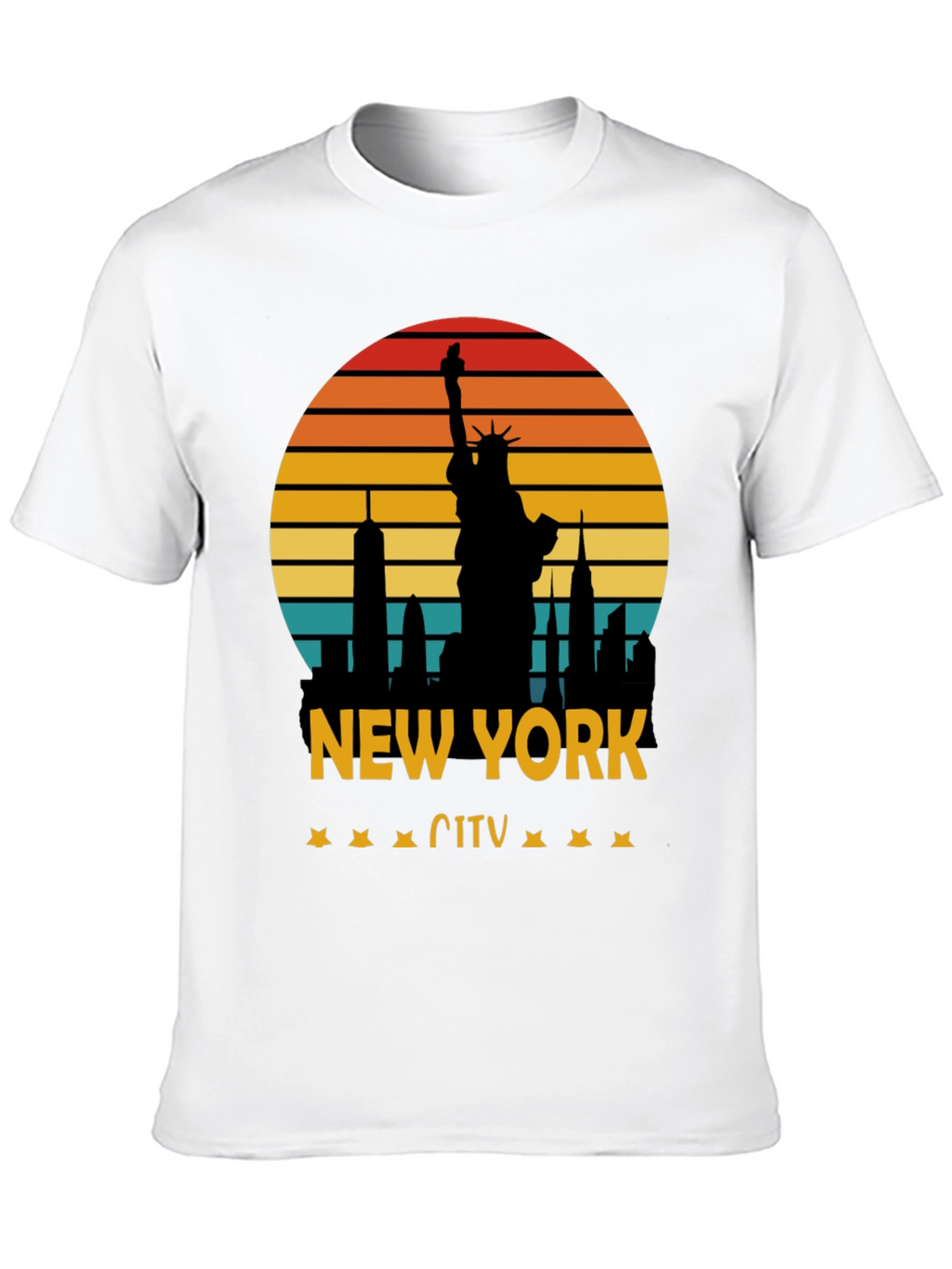 New York City Sunset Graphic Tee