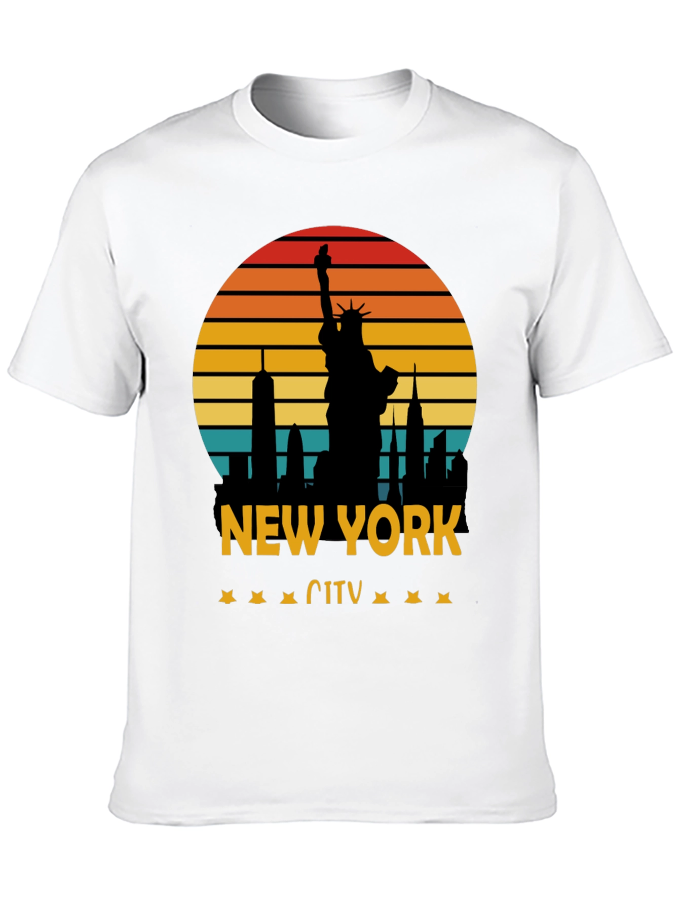 New York City Sunset Graphic Tee