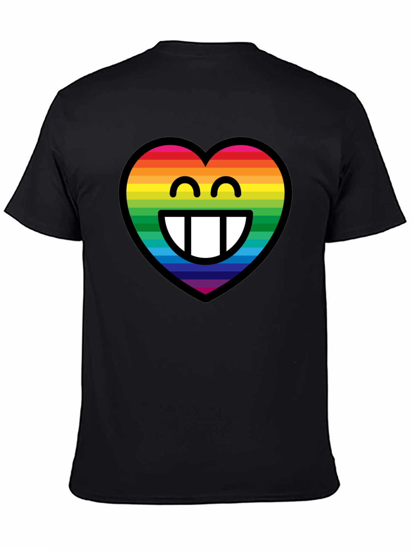 Rainbow Heart Emoji T-Shirt
