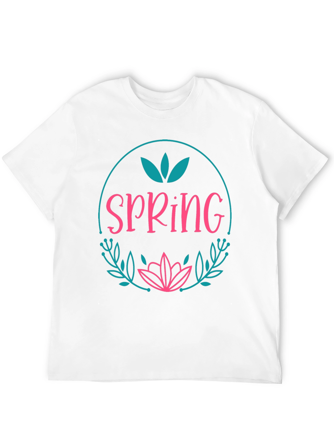 Spring Floral Graphic Tee
