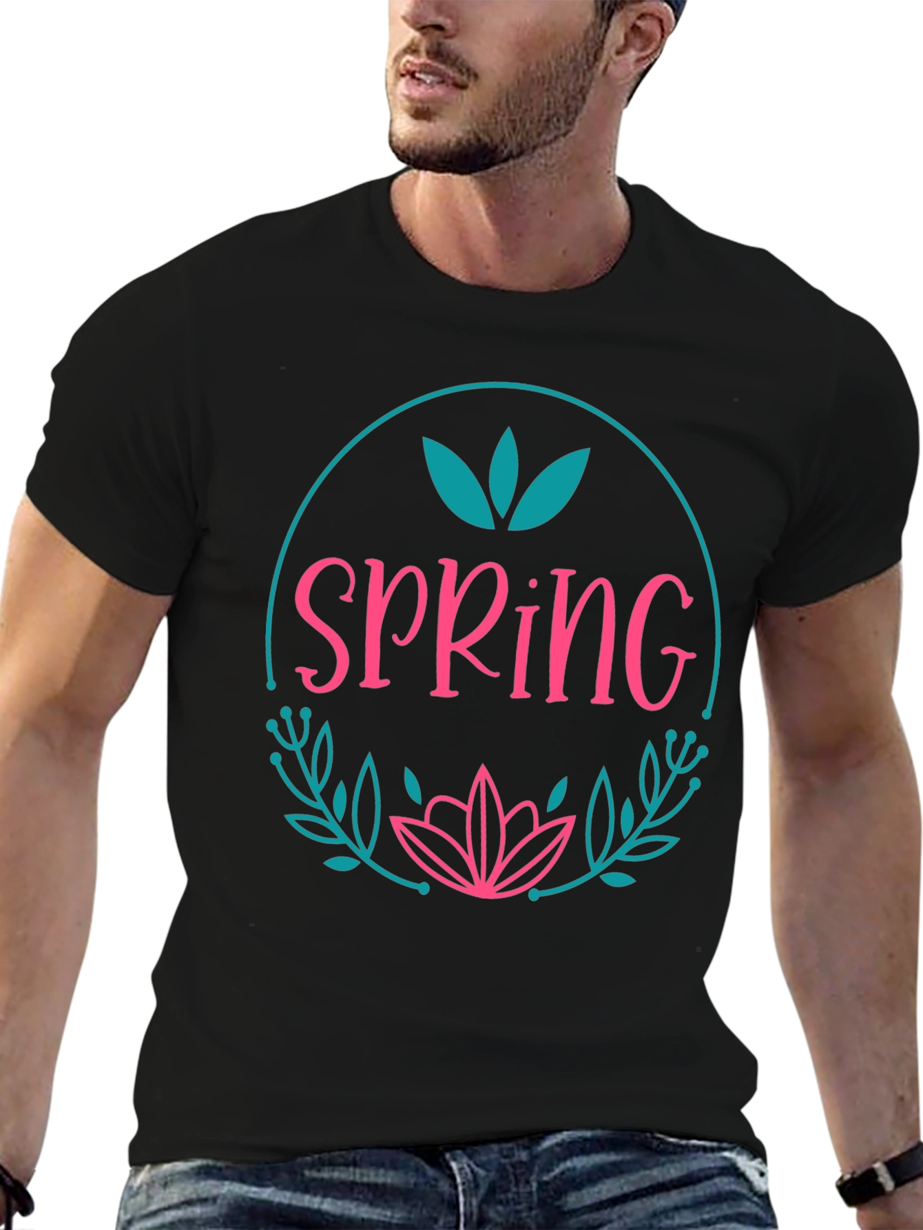 Spring Floral Graphic Tee