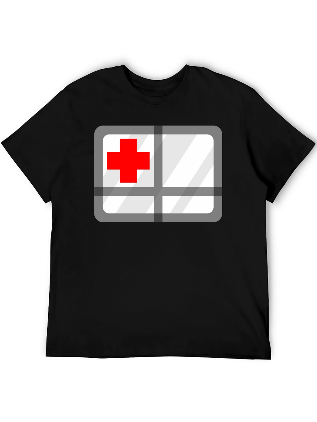 Red Cross Graphic T-Shirt - Medical Supporter Tee