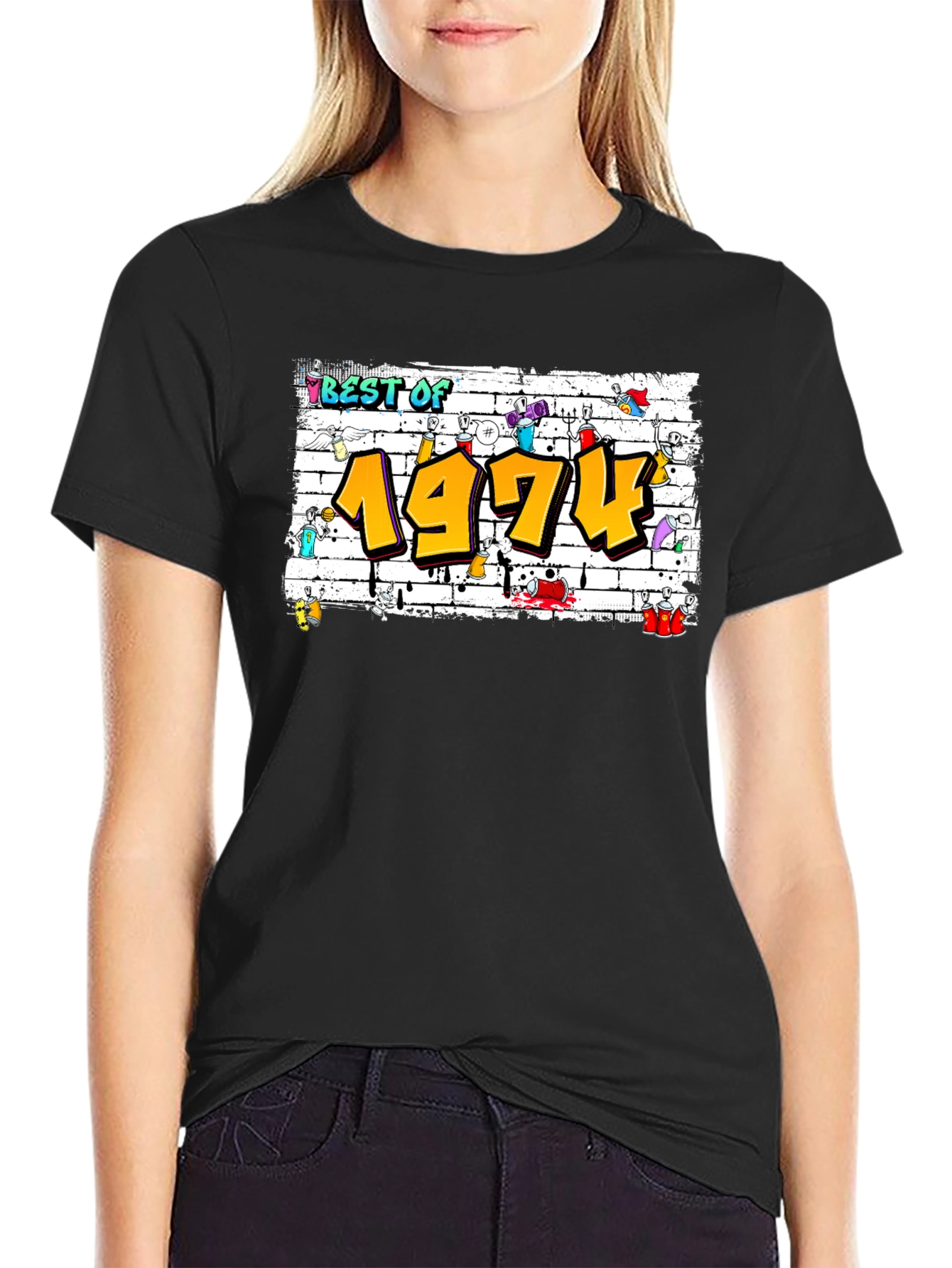 Best of 1974 Graffiti Style T-Shirt