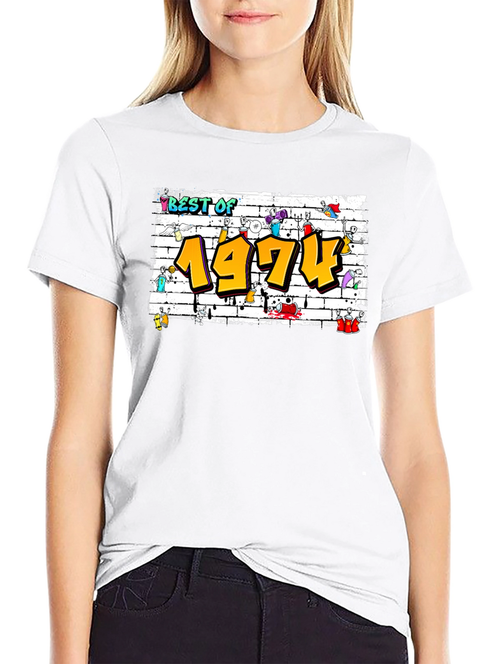 Best of 1974 Graffiti Style T-Shirt