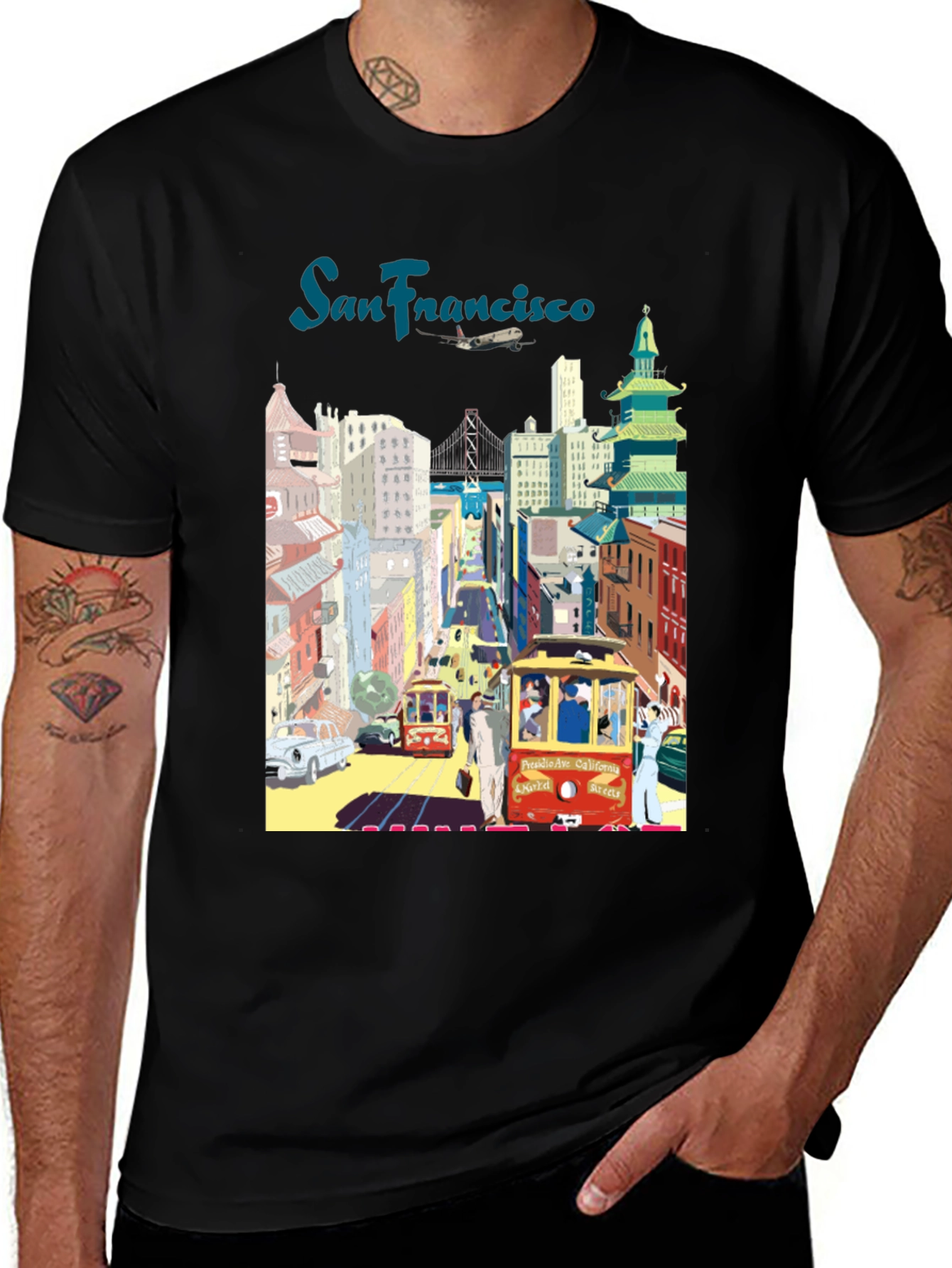 San Francisco Cable Car T-Shirt