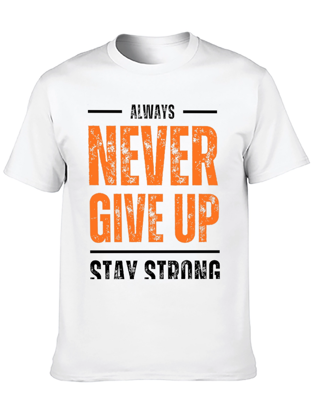 Inspirational Graphic Print T-Shirt