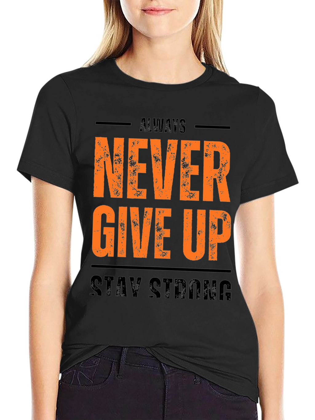 Inspirational Graphic Print T-Shirt