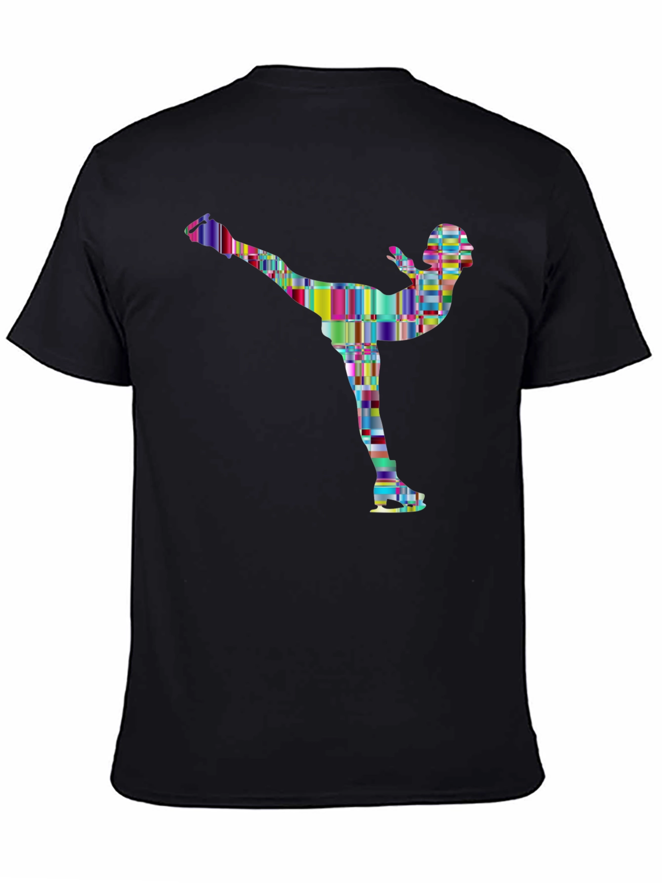 Figure Skating Graphic Tee - Colorful Design