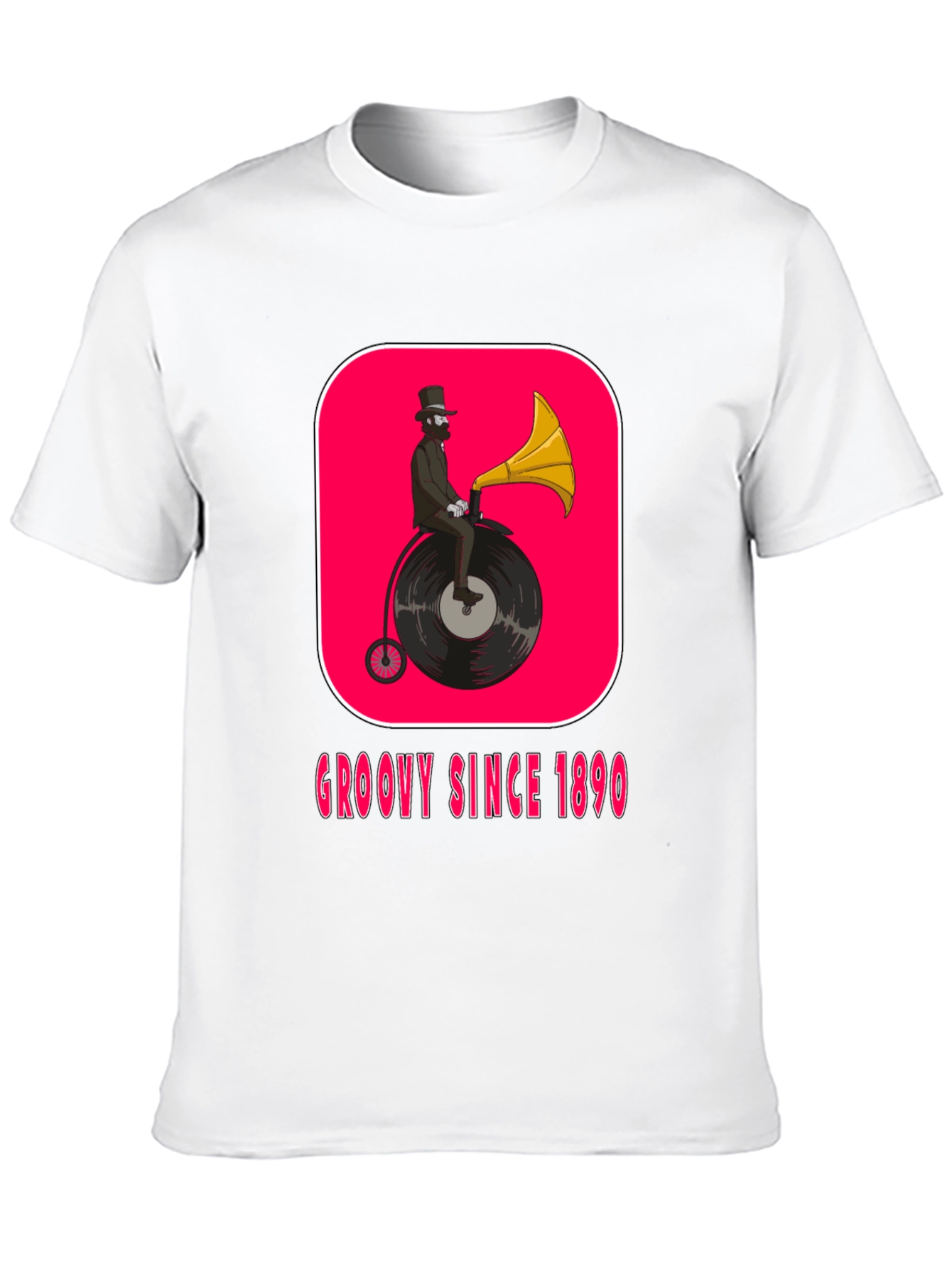 Groovy Since 1890 Black Graphic Tee