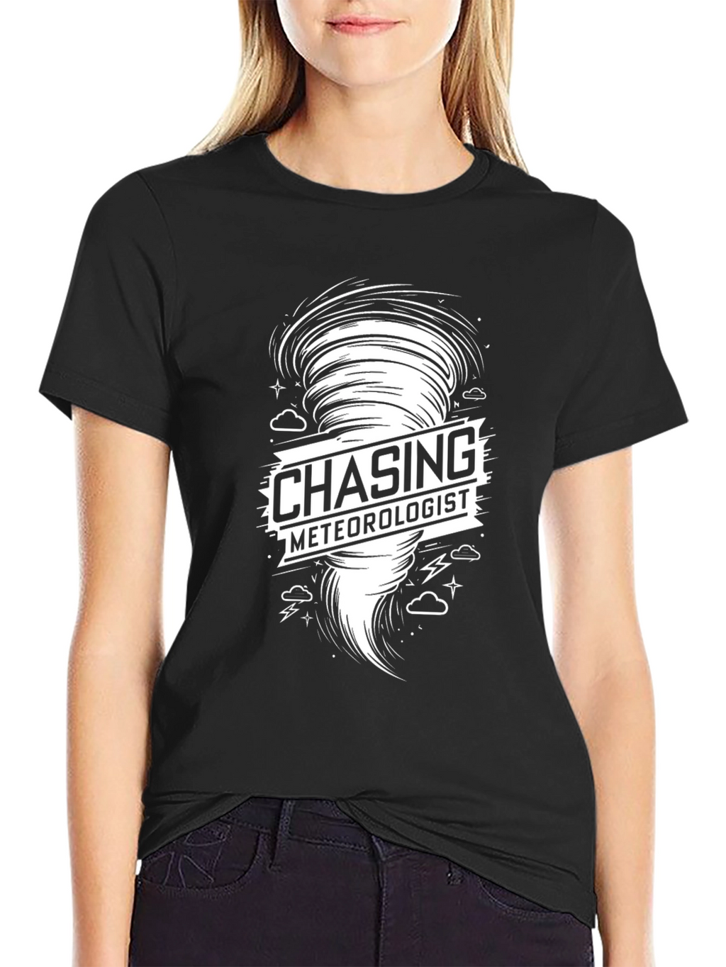 Chasing Meteorologist Graphic T-Shirt